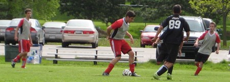 boys senior high school soccer